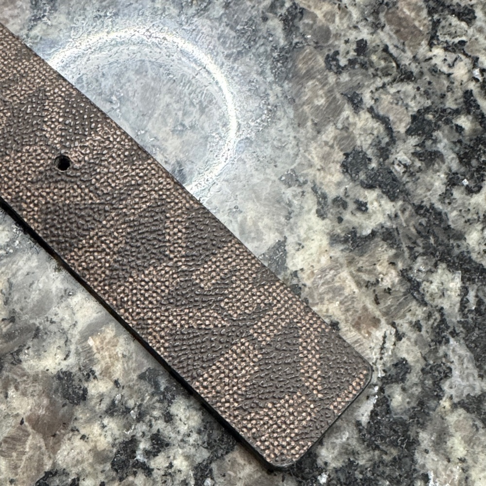 Michael Kors reversible Brown or black Patterned Belt - Picture 10 of 12